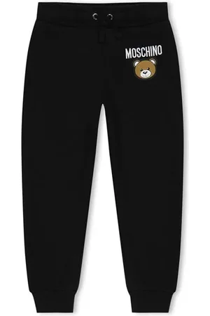 Moschino Logo-Patch Jogging Bottoms Juniors