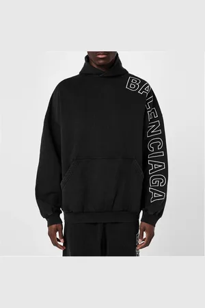 Balenciaga Sleeve Logo Hoodie