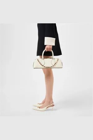 VALENTINO GARAVANI Rockstud East-West Leather Handbag
