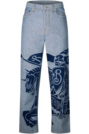Burberry Ekd Oversized Jeans