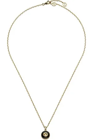 Gucci Interlocking 18k Chain Necklace