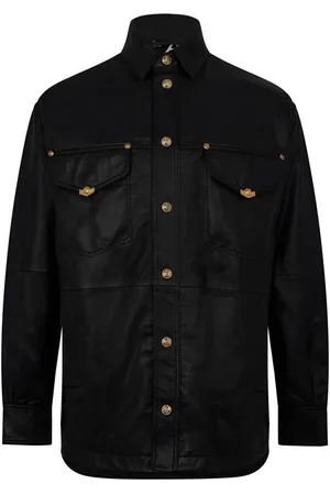 VERSACE Leather Jacket