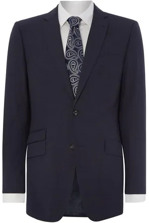 Simon Carter Textured regular fit suit jacket