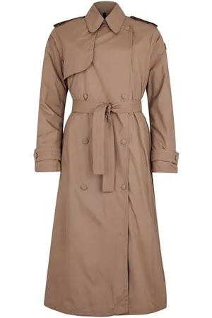 Moncler Barbetane Down Trench Coat