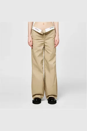 Palm Angels Reversed Waistband Chino Pants