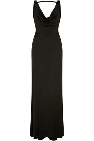 Alexander McQueen Cowl Neck Evening Dress
