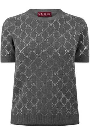 Gucci Monogram Crew Neck Jumper Top