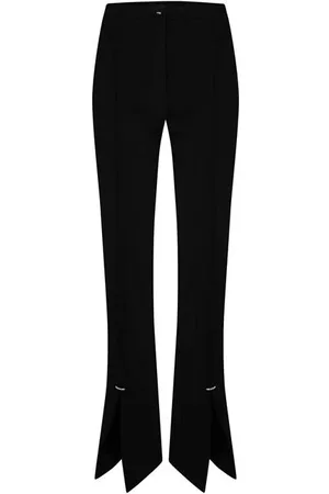 MUGLER Slit Hem Trousers