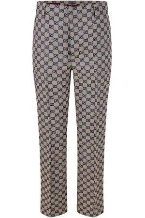 Gucci Embroidered Tailored Trousers