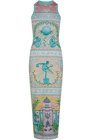 Casablanca Vase Maxi Dress