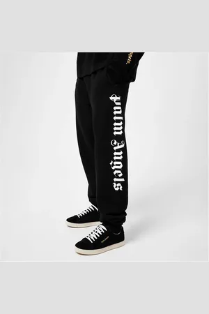 Palm Angels Logo Print Drawstring Sweatpants