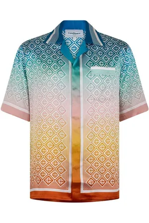 Casablanca Short Sleeved Silk Shirt