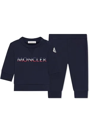 Moncler Sweatshirt And Tracksuit Trousers Set Babies