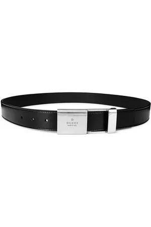 Gucci Plaque Buckle Belt