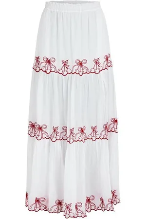 LOVESHACKFANCY Jemila Skirt