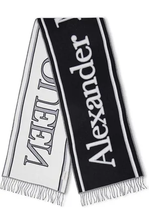 Alexander McQueen Varsity Logo Scarf