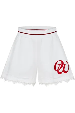 OFF-WHITE Embroidered Baseball Short