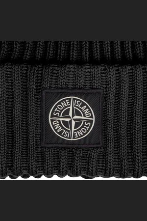 Stone Island Ribbed Beanie