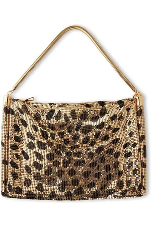Paco rabanne Leopard Print Shoulder Bag
