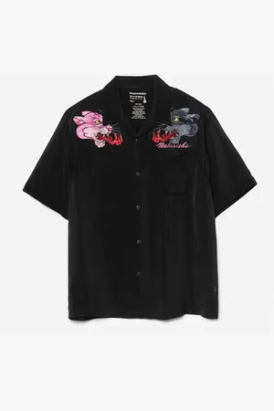 Maharishi Dual Panther Camp Collar Shirt