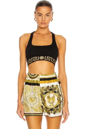 VERSACE Sports Bra in Nero - Black. Size 1 (also in ).