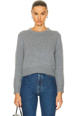 NILI LOTAN Poppy Sweater in Medium Grey Melange - Grey. Size M (also in ).