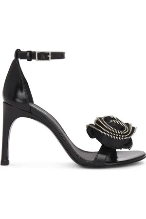 COPERNI Flower Single Strap Sandals in Black - Black. Size 36 (also in ).