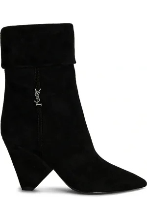Saint Laurent Liz 85 Boots in Nero - Black. Size 36.5 (also in 38, 39.5).