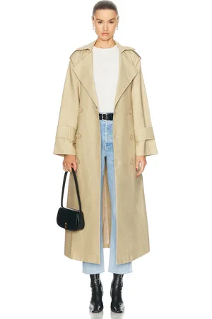 AEXAE Trench Coat in Beige - Beige. Size L (also in ).