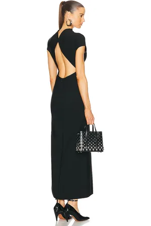 Alaïa Corset Dress in Noir ALA?A - Black. Size 38 (also in ).