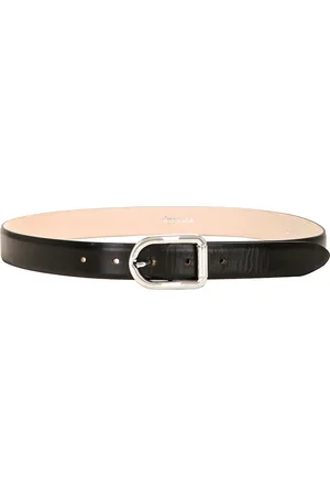 DEHANCHE Mija Belt in Black & Silver - Black. Size L (also in M, S, XS).
