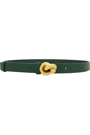 Bottega Veneta Pendant Belt in Emerald Green - Green. Size 65 (also in 70, 75).