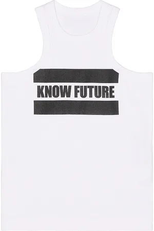 SACAI Know Future Tank Top in White - White. Size 2 (also in 3, 4).