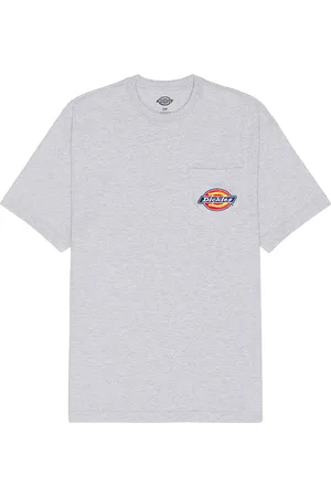 Dickies Pocket Logo Tee in Heather Gray - Grey. Size M (also in ).
