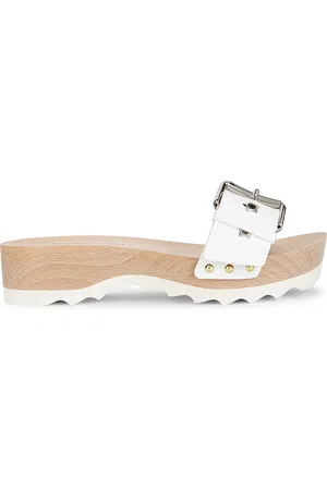 Stella McCartney Elyse Alter Sporty Sandal in White - White. Size 38.5 (also in ).