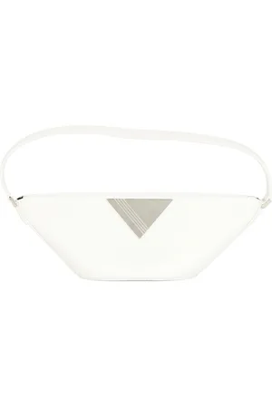 The Attico Piccola Shoulder Bag in White - White. Size all.