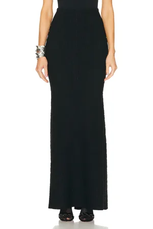 Alaïa Long Skirt in Noir - Black. Size 40 (also in ).