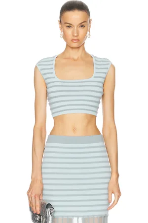 ALEXIS Emille Top in Powder Blue - Baby Blue. Size S (also in ).