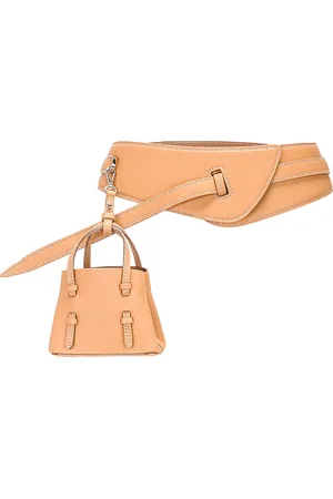 Alaïa Mini Mina Belt in Dune - Neutral. Size 65 (also in 70, 85).