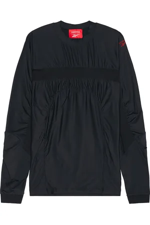 Reebok X Kanghyuk Paneled Long Sleeve Tee in Black - Black. Size M (also in ).