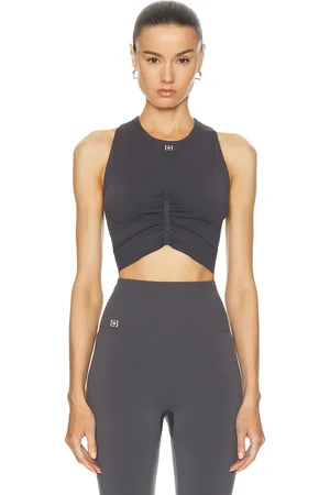 Wolford Body Shaping Sleeveless Top in Titanium - Grey. Size XS (also in ).