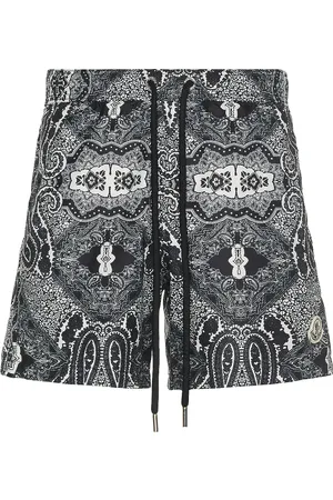 Moncler Swim Short in Black - Black. Size L (also in M, S).