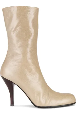 The Row Liv Boot in BARK - Beige. Size 39 (also in ).