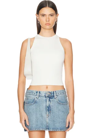 SER.O.YA Evelyn Top in Cream - White. Size L (also in ).