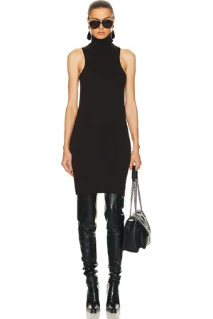 Saint Laurent Knit Dress in Chataigne - Brown. Size L (also in XL).