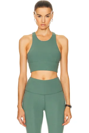 Varley Lets Move Harris Bra in Dark Forest - Green. Size XS (also in ).