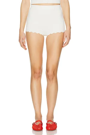 Helsa Elvira Shorts in Cream - Cream. Size L (also in XL).
