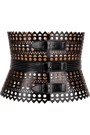 Alaïa Corset Belt in Noir - Black. Size 80 (also in ).