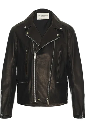 UNDERCOVER Leather Double Rider Jacket in Black - Black. Size 2 (also in 3, 5).