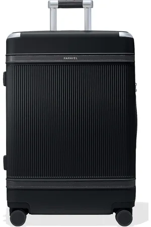 Paravel Aviator Grand Luggage in Derby Black - Black. Size all.